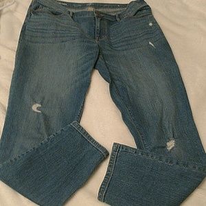 Loft girlfriend jeans size 8